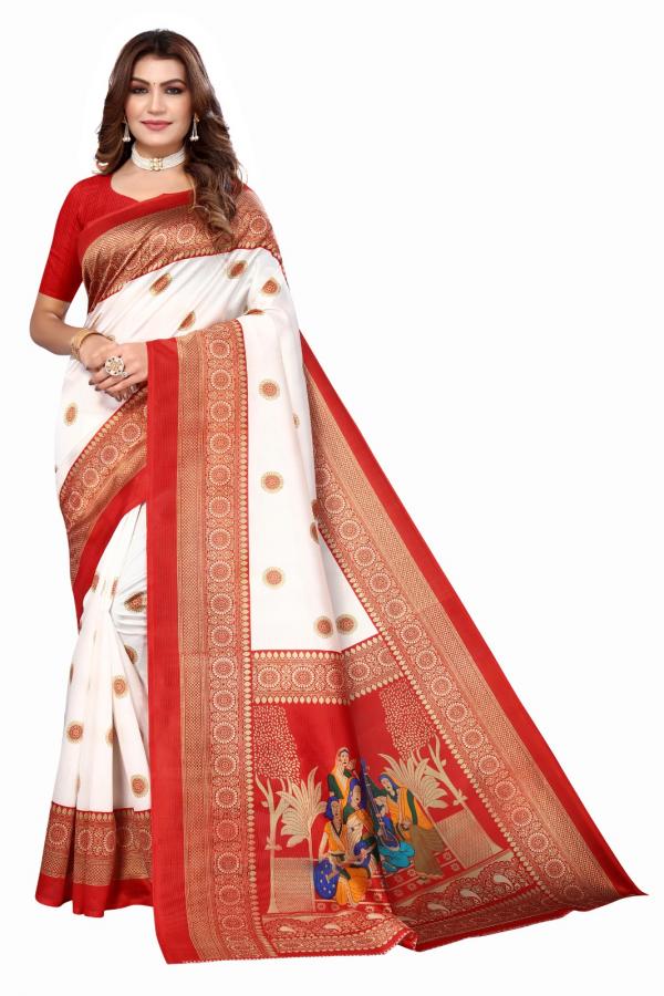 Printed Art Silk 24 Art Silk  Regular Wear New Saree Collection